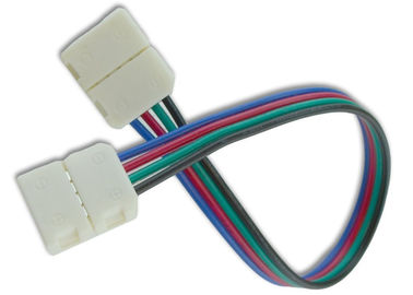 China Multicolor del conector de la tira del alambre LED de Solderless adaptable cualquier ángulo proveedor