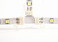 Tira del ángulo de la forma de T para pelar el conector llevado, conectores llevados de la luz de la cinta de SMD 5050 proveedor