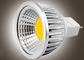 grados blancos 500lm de las lámparas 12V de 6W MR16 LED los 90 emiten la vivienda de la aleación de aluminio proveedor